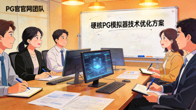 PG官网团队在会议室讨论硬核PG模拟器技术优化方案